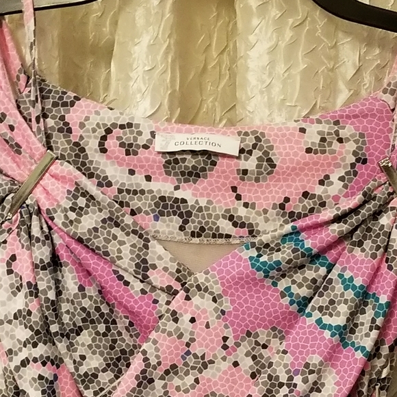 VERSACE COLLECTION pretty in pink dress - Picture 4 of 8